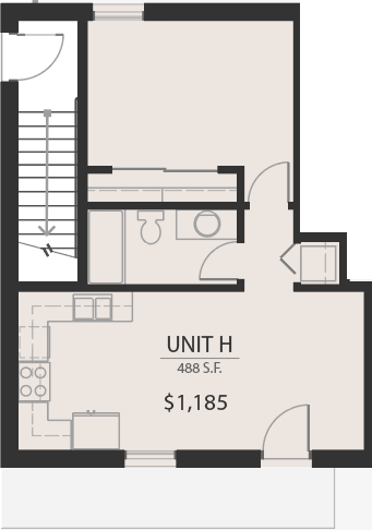 First one bedroom slide